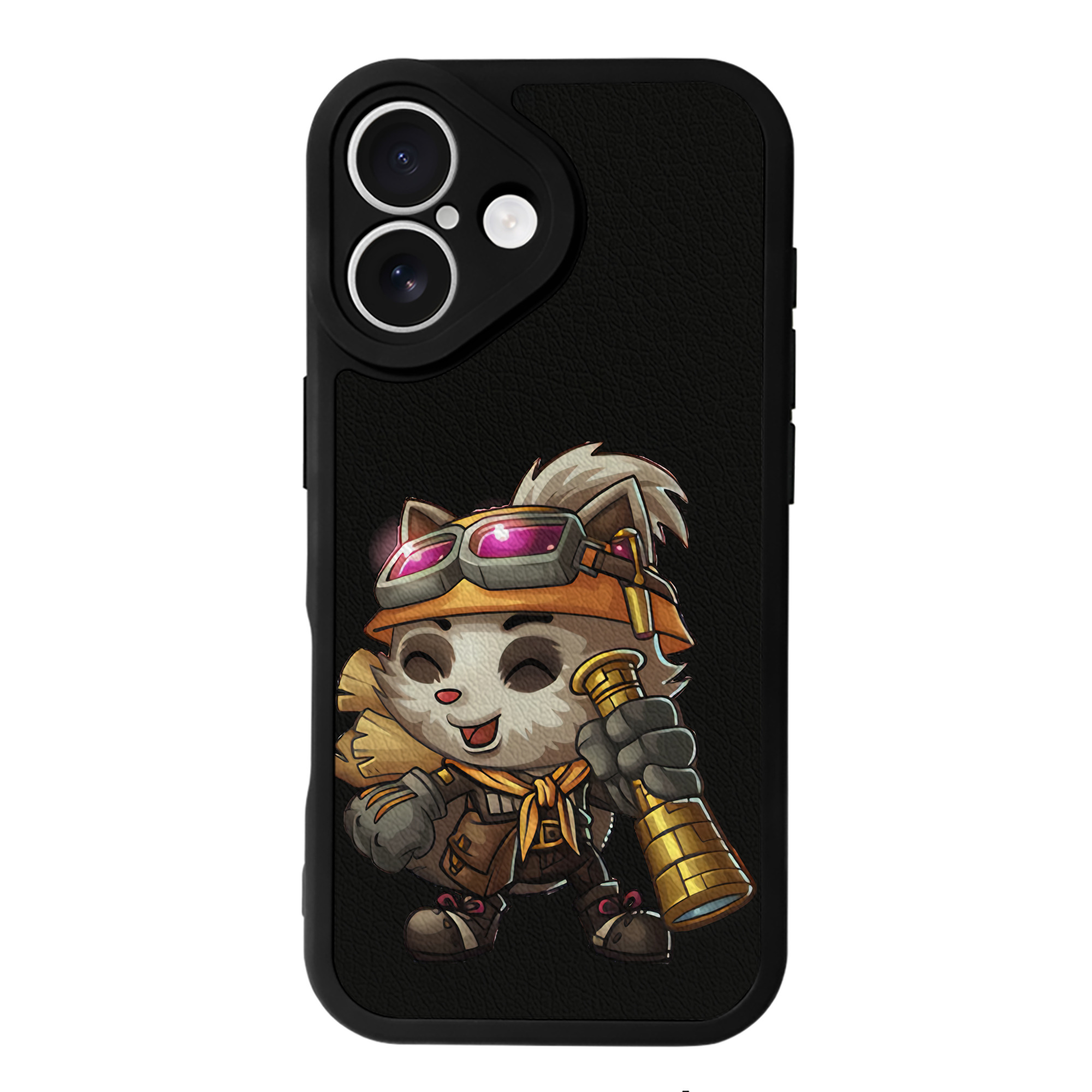 リーグ・オブ・レジェンド League of Legends LOL 【iPhone 16シリーズ対応】シリコンスマホケース（レザー調） 材質：シリコン